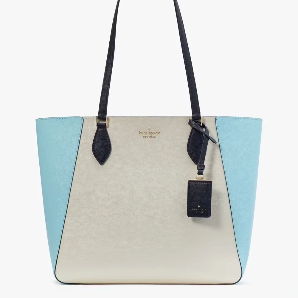 🆕 KATE SPADE | Large Poppy Colorblock Tote - Picture 5 of 16